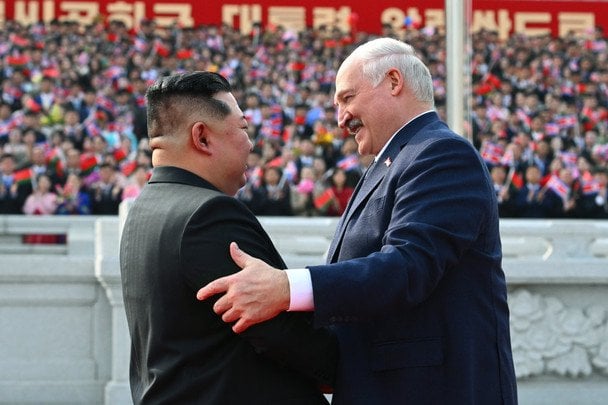 Кім Чен Ин та Лукашенко / © Associated Press