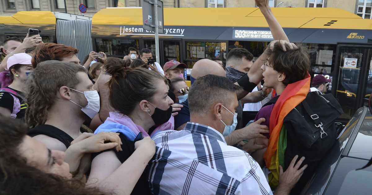 протест ЛГБТ у Варшаві в Польщі_6 / © Associated Press