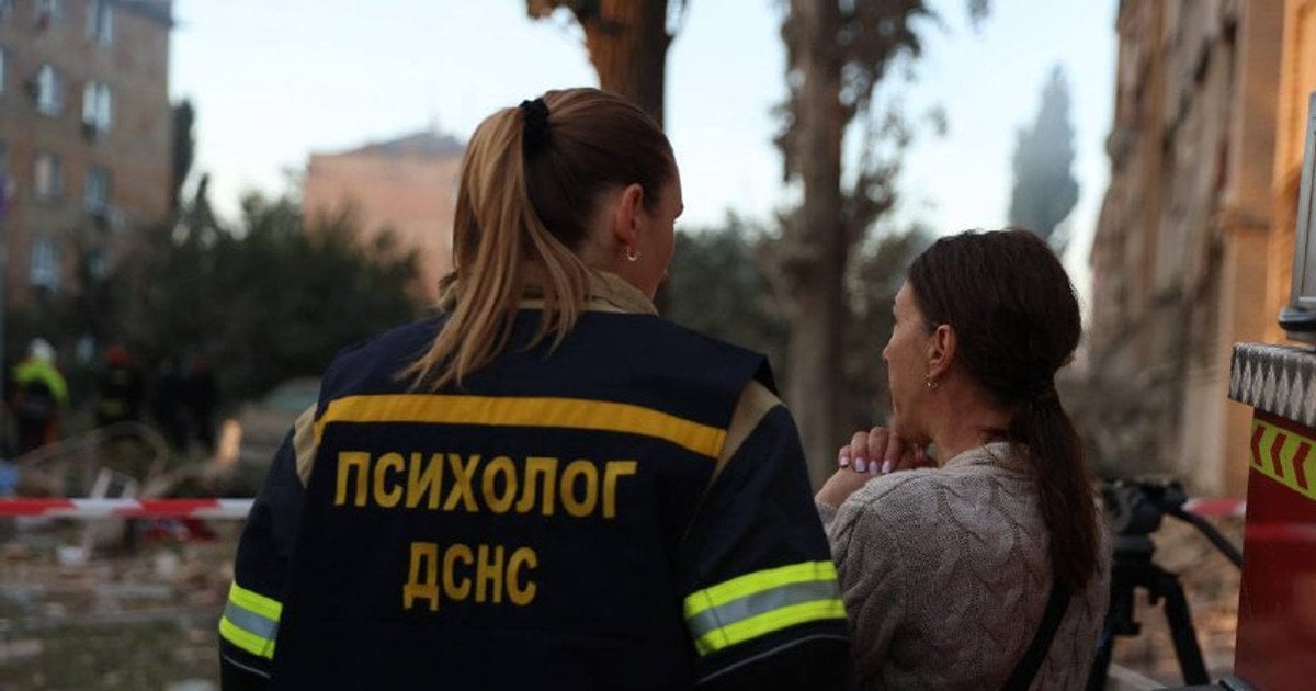 Наслідки ворожого удару по Києву