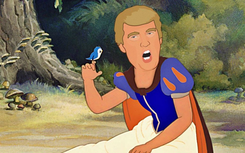 Дональд Трамп в образе Белоснежки / © buzzfeed.com