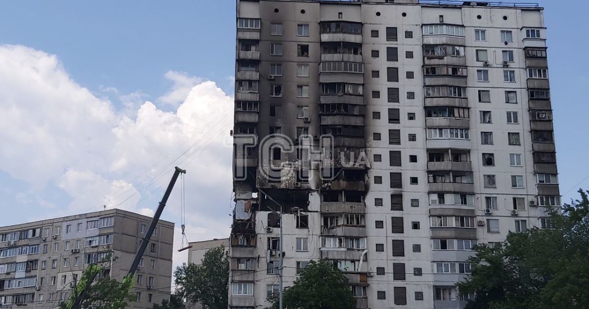 Вибух у багатоповерхівці в Києві