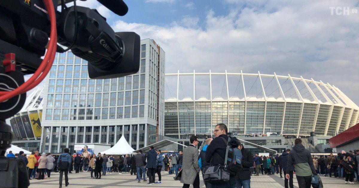 Ситуація біля Олімпійського_1 / © ТСН.ua/Юлія Желонкіна