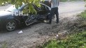 Автотроща у Боярці: дорога засипана битим склом та уламками