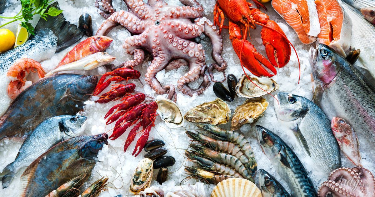 Топ-5 салатов из рыбы и морепродуктов