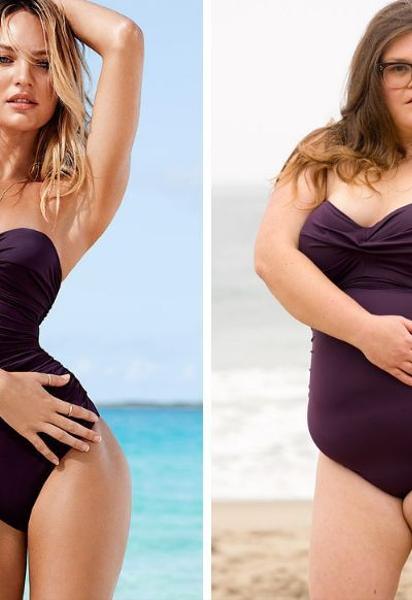 &quot;Ангелы&quot; Victoria&#039;s Secret и обычные женщины в купальниках бренда / © buzzfeed.com
