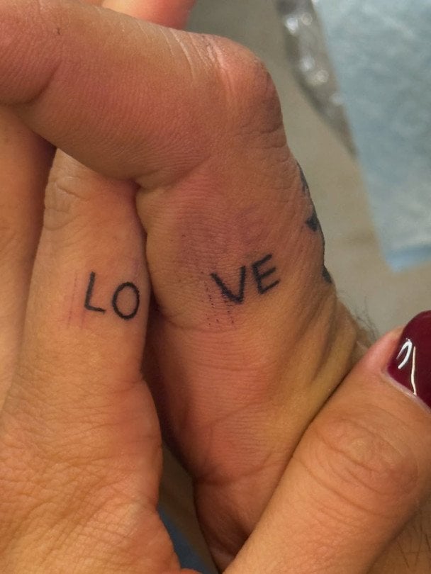 Татуювання Lida Lee і Даніеля Салема / © instagram.com/lidalee_official