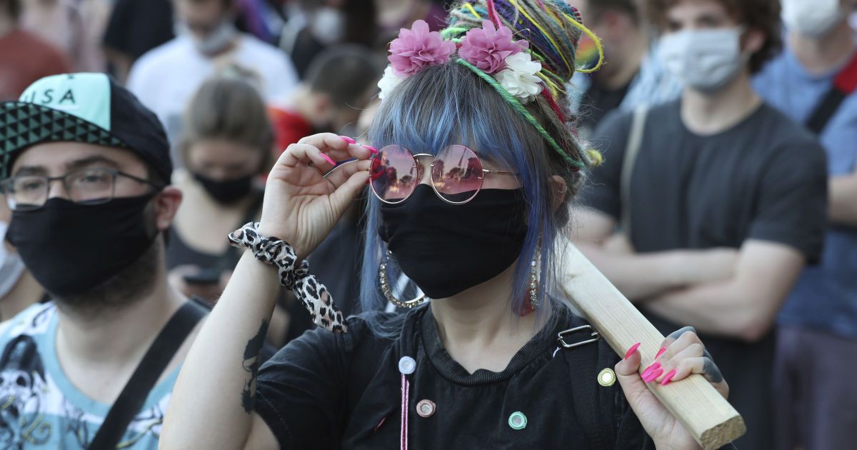протест ЛГБТ у Варшаві в Польщі_8 / © Associated Press