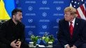 Президент України Володимир Зеленський та президент США Дональд Трамп