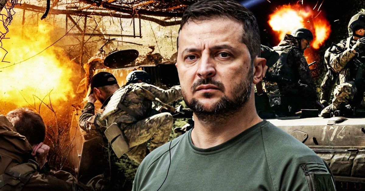 Президент Володимир Зеленський та війна в Україні