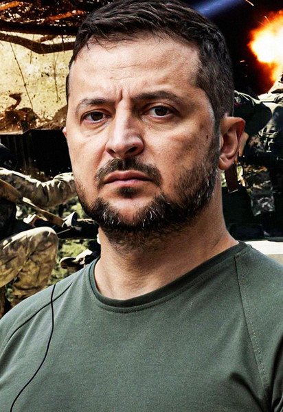 Президент Владимир Зеленский и война в Украине