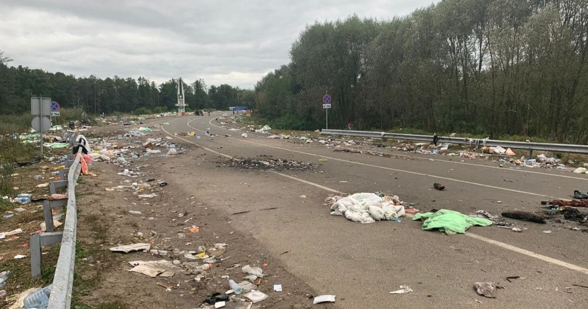 "Залишилося тільки прибрати територію": у МВС розповіли, що хасиди повністю звільнили кордон