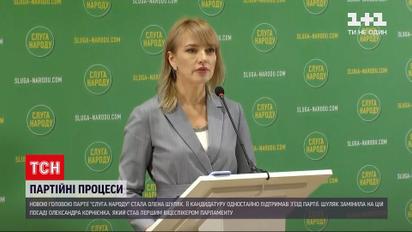 Главой "Слуги народа" стала Елена Шуляк