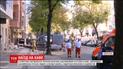 В немецкой столице автомобиль врезался в кафе