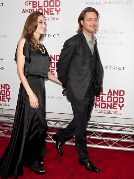 Брэд Питт с супругой Анджелиной Джоли 2011 / © Getty Images/Fotobank