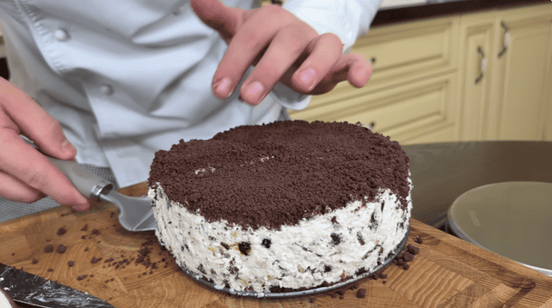 Рецепт вкусного торта без выпечки на Рождество или Новый год