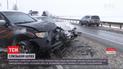 У Вінницькій області через снігопад сталося кілька ДТП