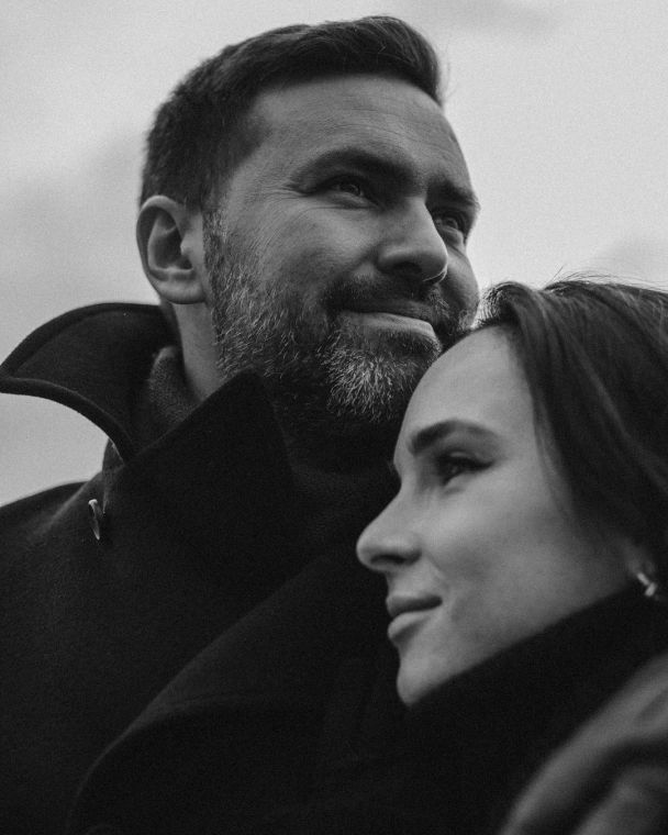 Тімур Мірошниченко з дружиною