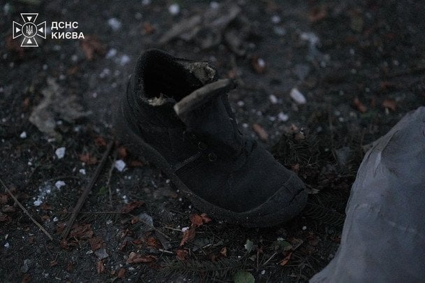 Нічний удар по Києву. / © ДСНС