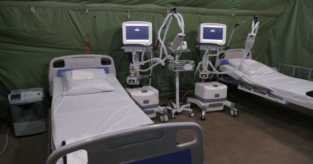 На Прикарпатті сподіваються, що розгорнутий мобільний шпиталь не знадобиться