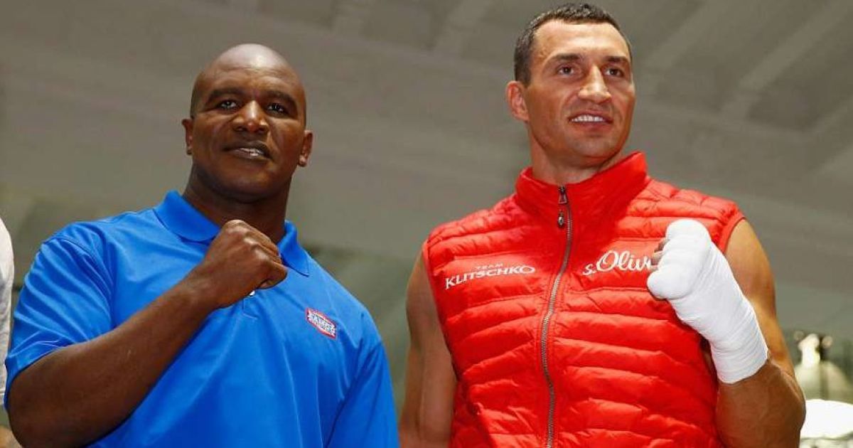 Холифилда и Льюиса на конгрессе WBC в Киеве накормят борщом и салом