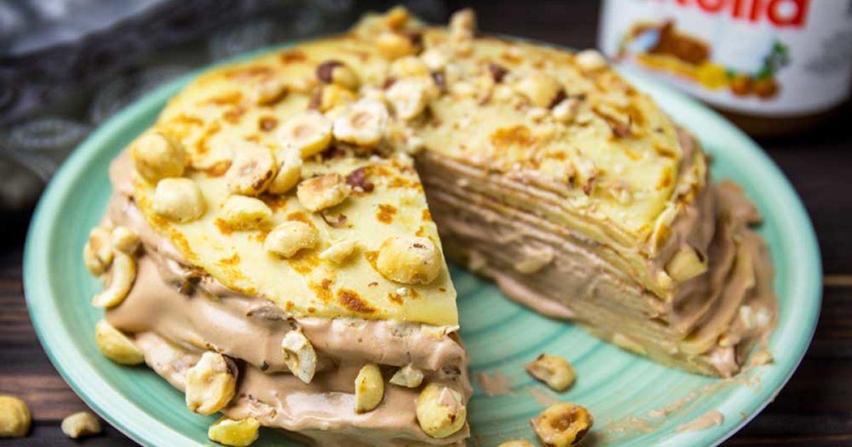 Торт із млинців із Nutella: рецепт від Євгена Клопотенка