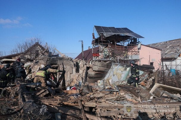 Російські війська завдали чергового удару по Запоріжжю / © Національна поліція України