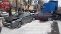 Некерована фура у Вишгороді потрощила припарковані автівки