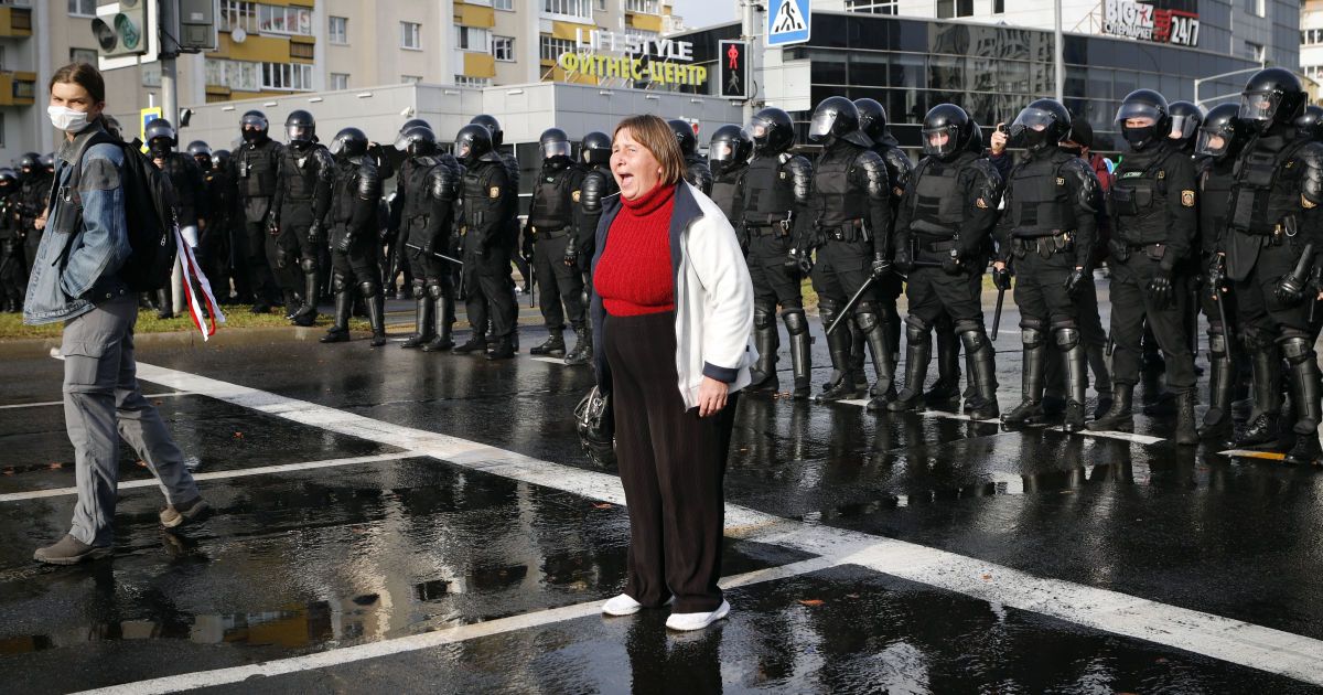 Білорусь, протести 4 жовтня_5 / © Associated Press