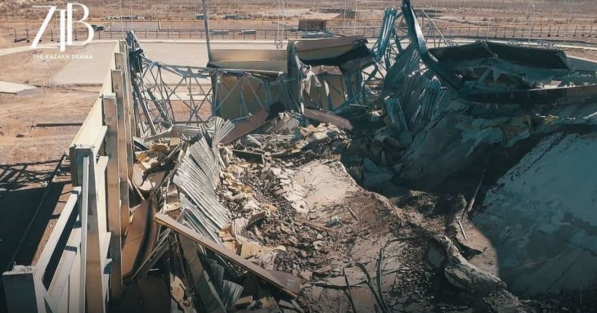 У Казахстані обвалився стадіон, в проєкт вже вклали майже три мільйони доларів