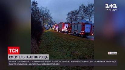 Новини світу: двоє українців загинули в ДТП на півдні Польщі