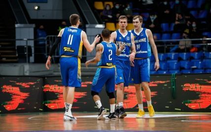Украинские баскетболисты неудачно стартовали в отборе на ЧМ-2023