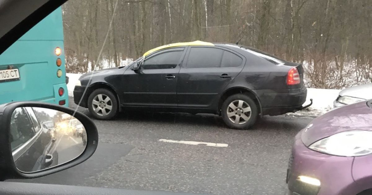 Затор під Києвом_4 / © ТСН.ua