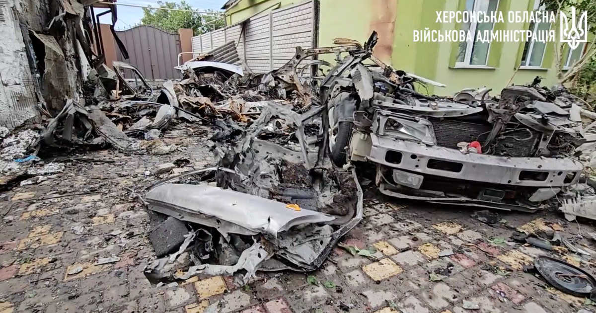 Последствия обстрела Херсона/Иллюстративное фото