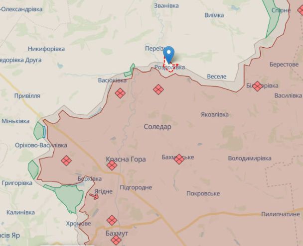 Наступ українських військових на сході станом на 27 червня / Фото: DeepStateMap / © 