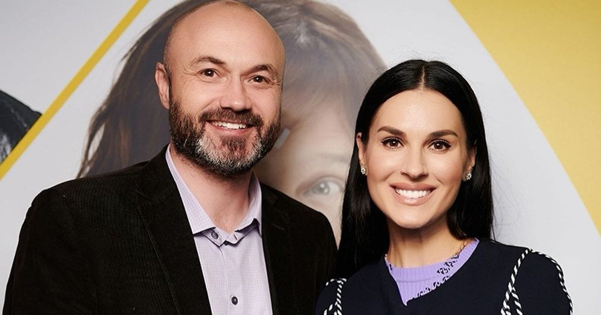 Маша Єфросиніна з чоловіком