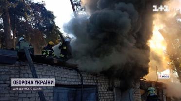 Росіяни знову обстріляли Харків: два райони охопило вогнем