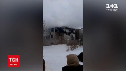 В Харькове загорелся частный приют для пожилых людей