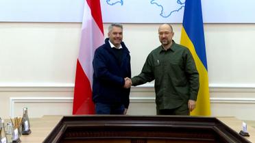 Денис Шмигаль і канцлер Австрії Карл Негаммер обговорили санкції проти Росії та підтримку України