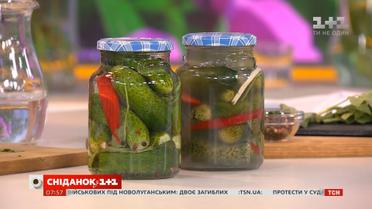 Мариновані огірочки нашвидкуруч
