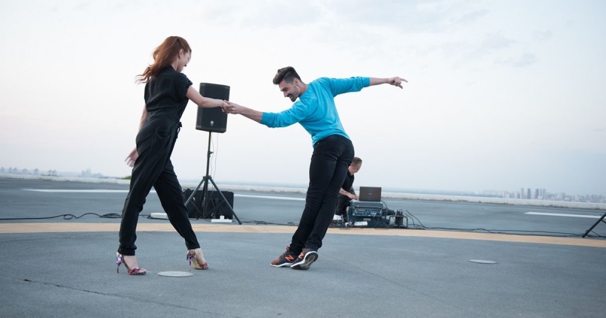 Анна Паламарчук та Віталій Загоруйко / © прес-служба каналу "1+1"