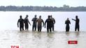 На Волині депутати занурились у крижану воду заради реклами власного регіону