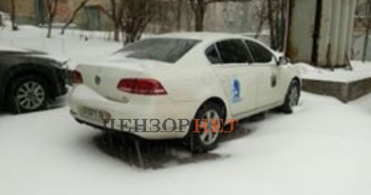 Автомобілі російських дипломатів у Києві_3 / © Цензор.нет