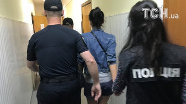 Катерина Лапінська на суді / © Фото Валентини Мудрик/ТСН