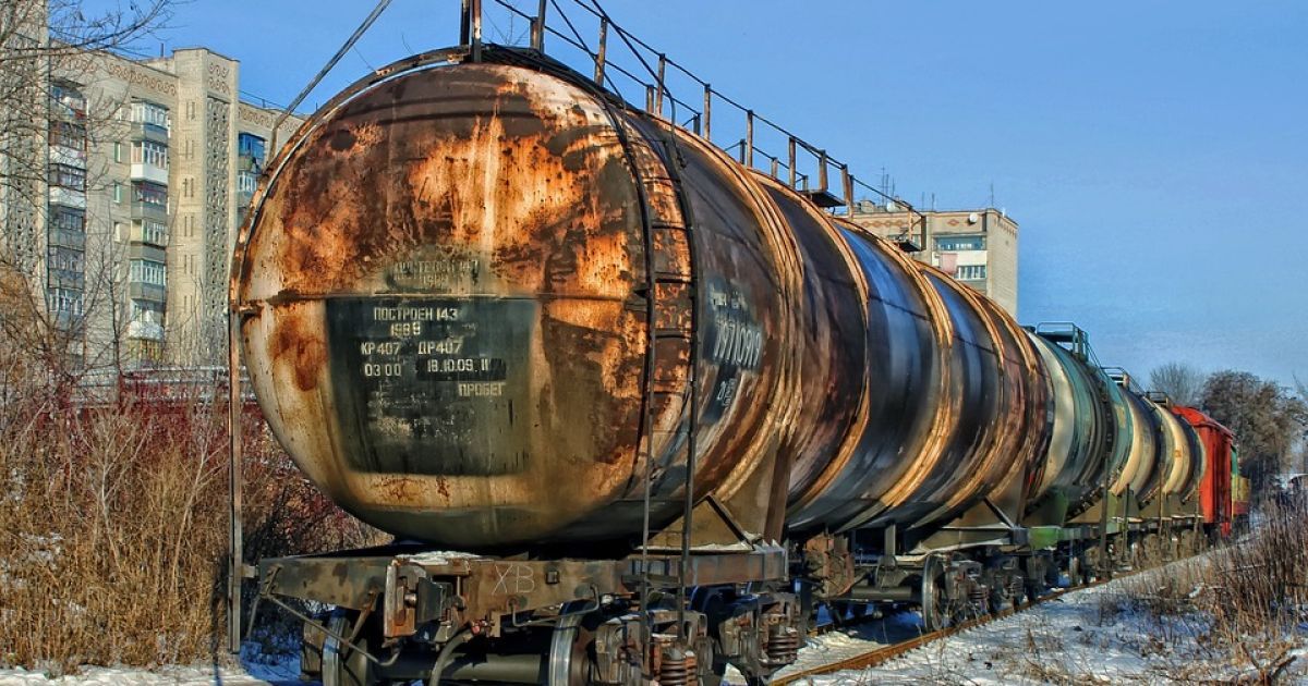Железнодорожные цистерны. Иллюстративное изображение