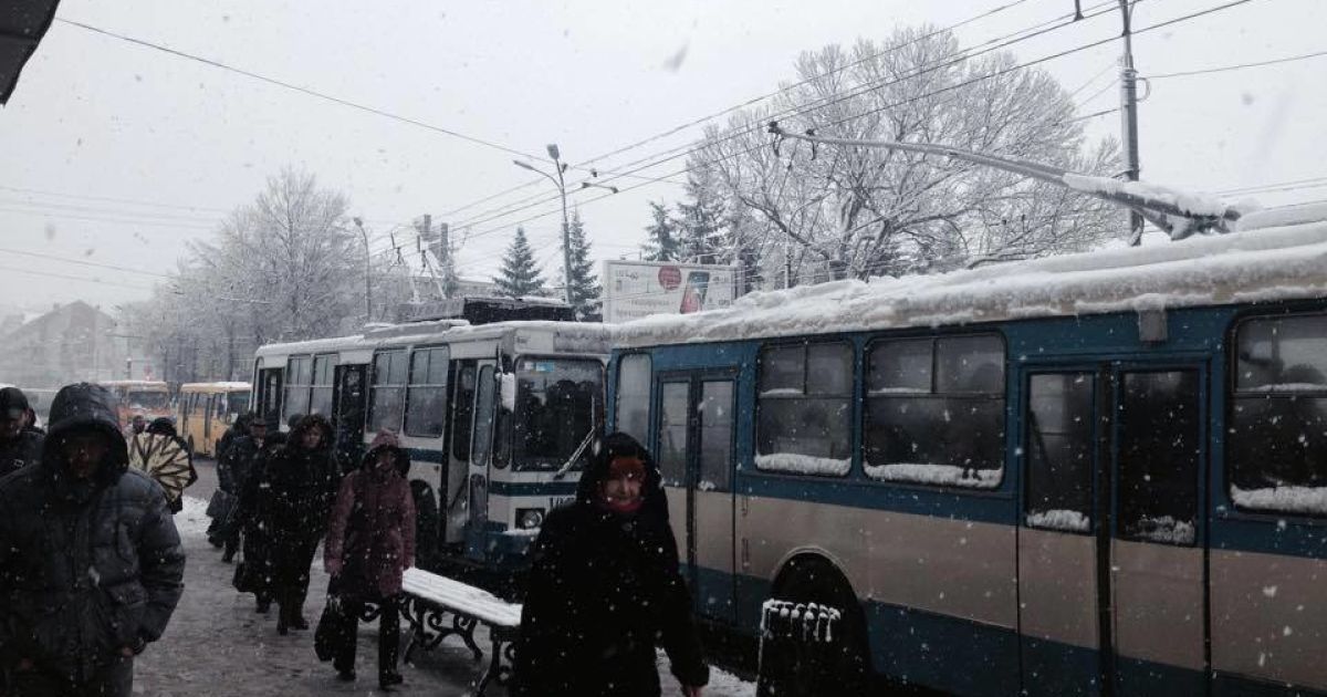 На Западе выпадет снег
