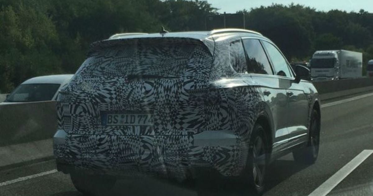 Volkswagen вывел на финальные тесты Touareg нового поколения
