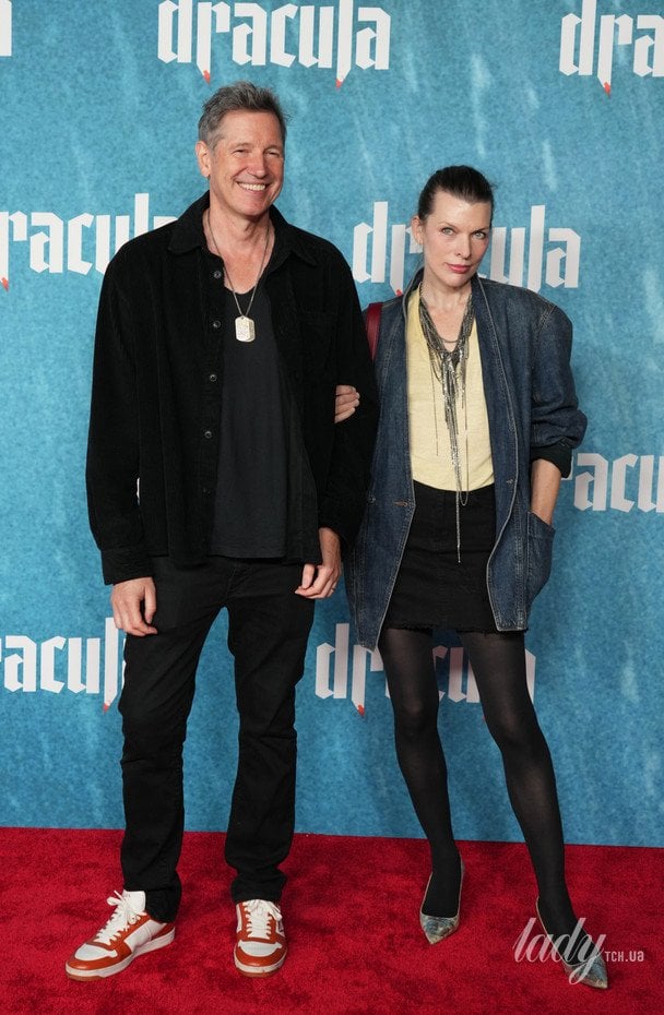 Мілла Йовович з чоловіком  / © Associated Press