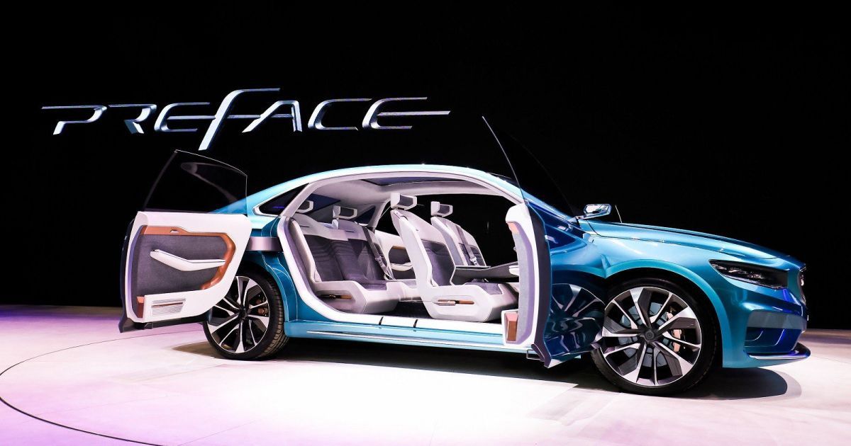 Geely PreFace_9 / © carscoops.com