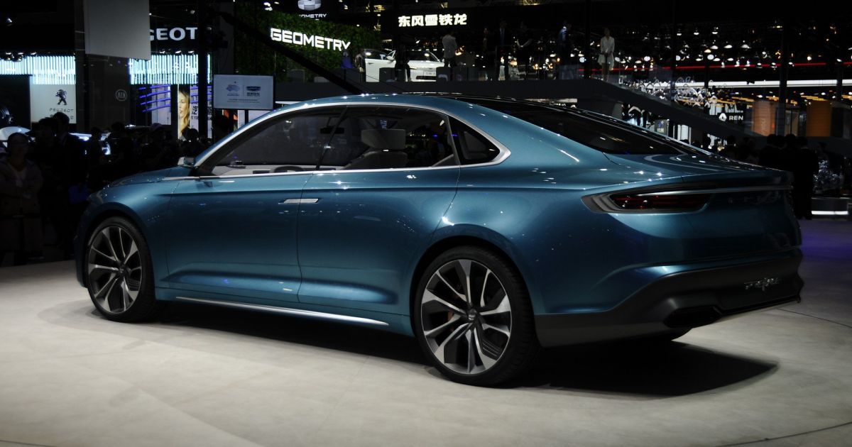 Geely PreFace_2 / © carscoops.com