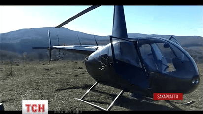 На Закарпатье ночью стреляли по вертолету